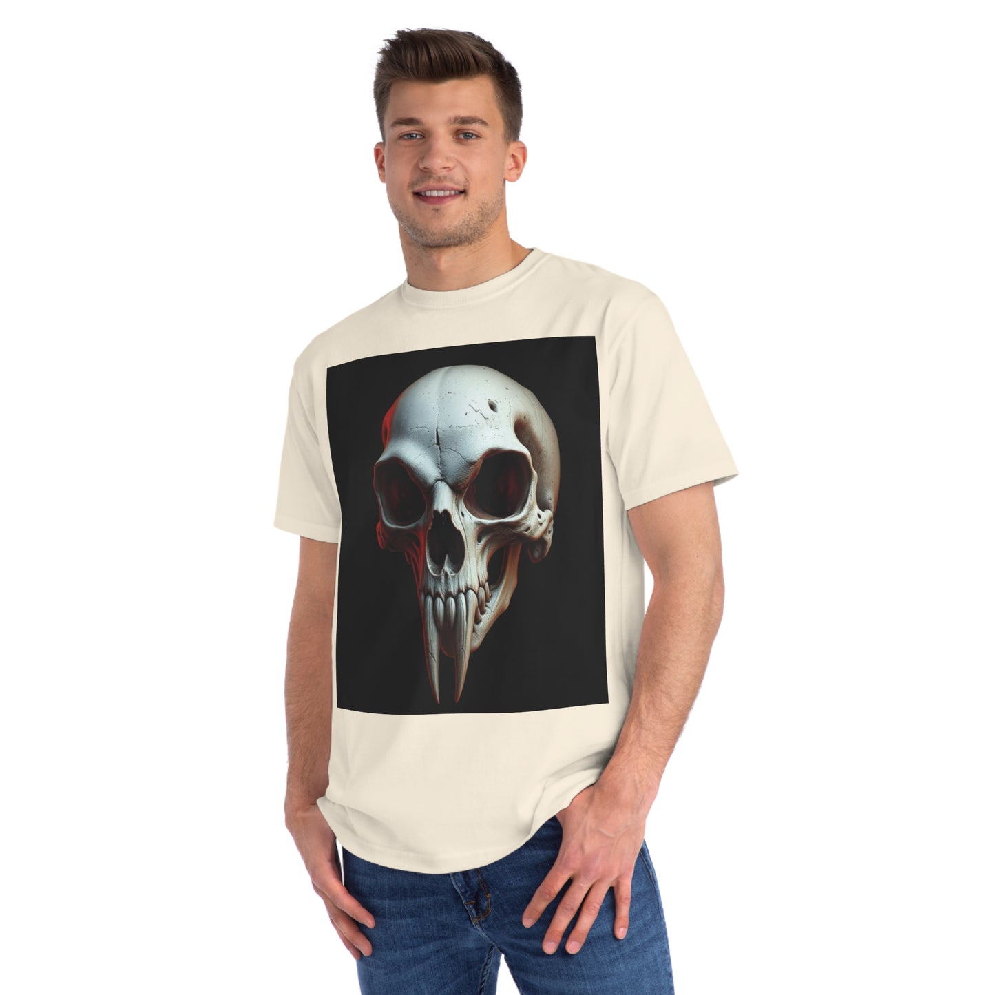 Skull Graphic Unisex T-Shirt, Goth Punk Rock Street Fashion Tee 100% Cotton - Trixies