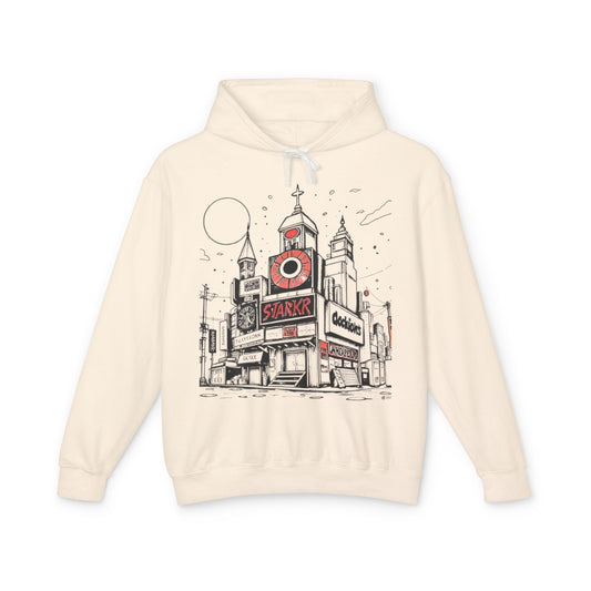 Urban Art Unisex Lightweight Hooded Sweatshirt - 'Trixies'