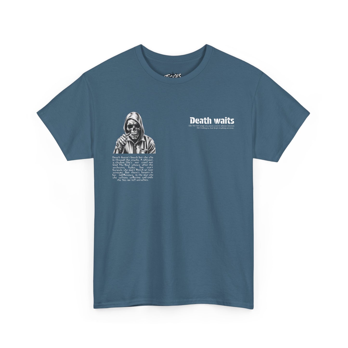 Alternative Goth Skull Tee, Unisex T-Shirt Streetwear 100% Cotton