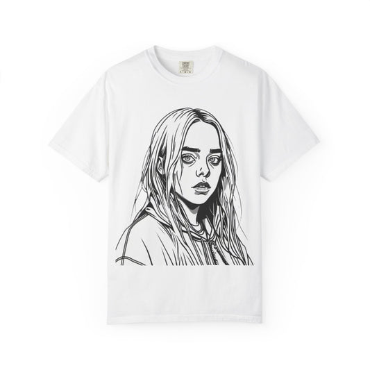 "BILLIE" Unisex T-shirt Singer Alt 100% Cotton - imperatrixies