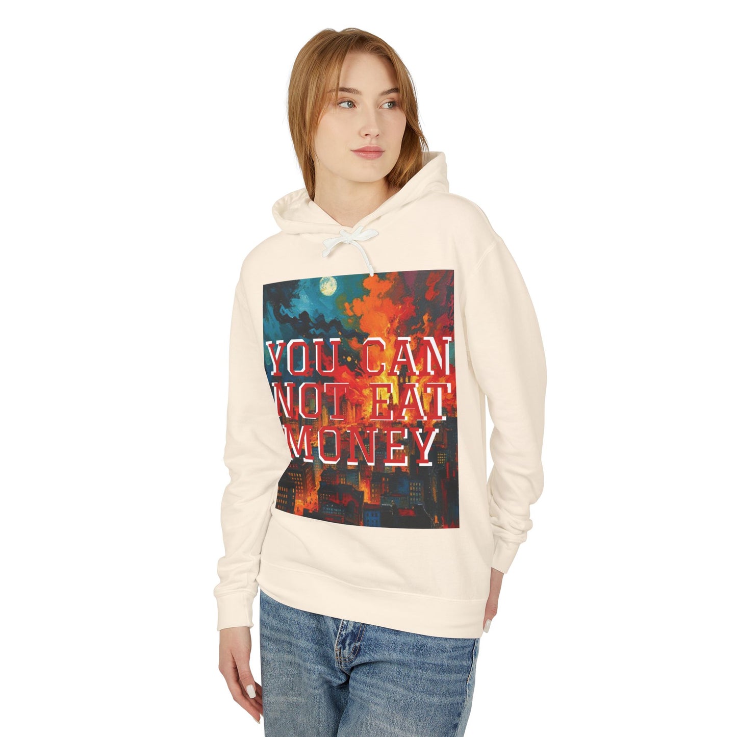 "You Can't Eat Money" Hoodie - Unisex 100% Cotton - imperatrixies