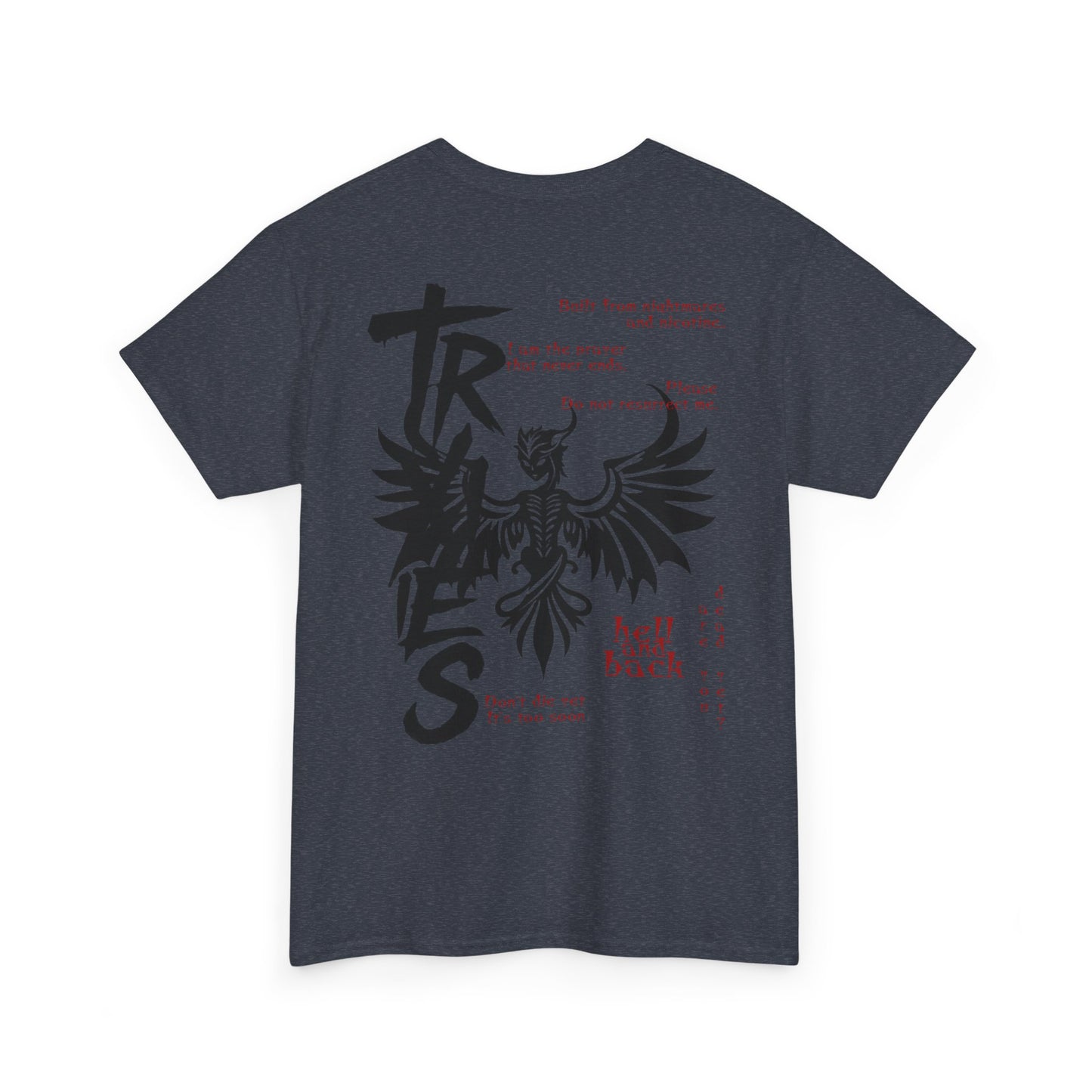 Trippy Mystical Skull Trip Unisex Tee Streetwear Alternative - 100% Cotton - Trixies