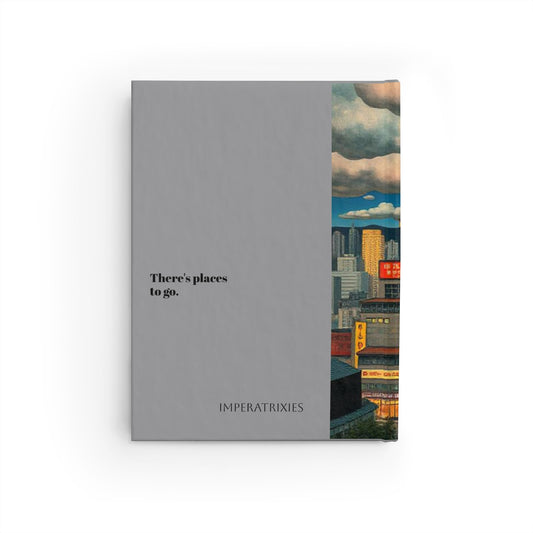 Tokyo Skyline Journal - Travel Inspired Notebook for Dreamers Sketchbook