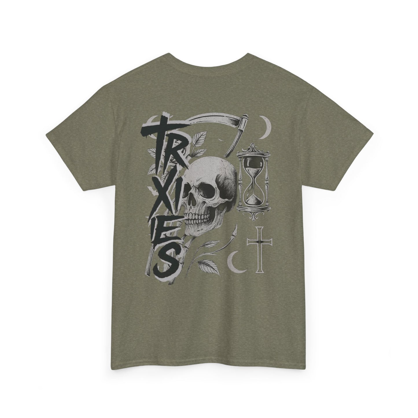 Alternative Goth Skull Tee, Unisex T-Shirt Streetwear 100% Cotton