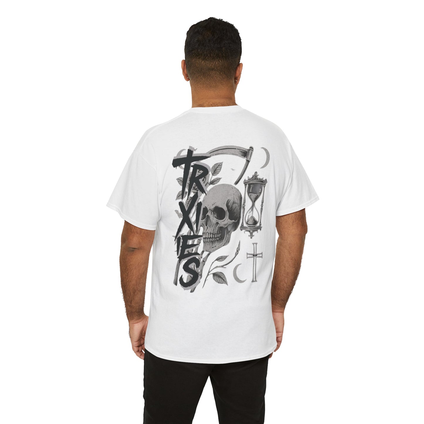 Alternative Goth Skull Tee, Unisex T-Shirt Streetwear 100% Cotton