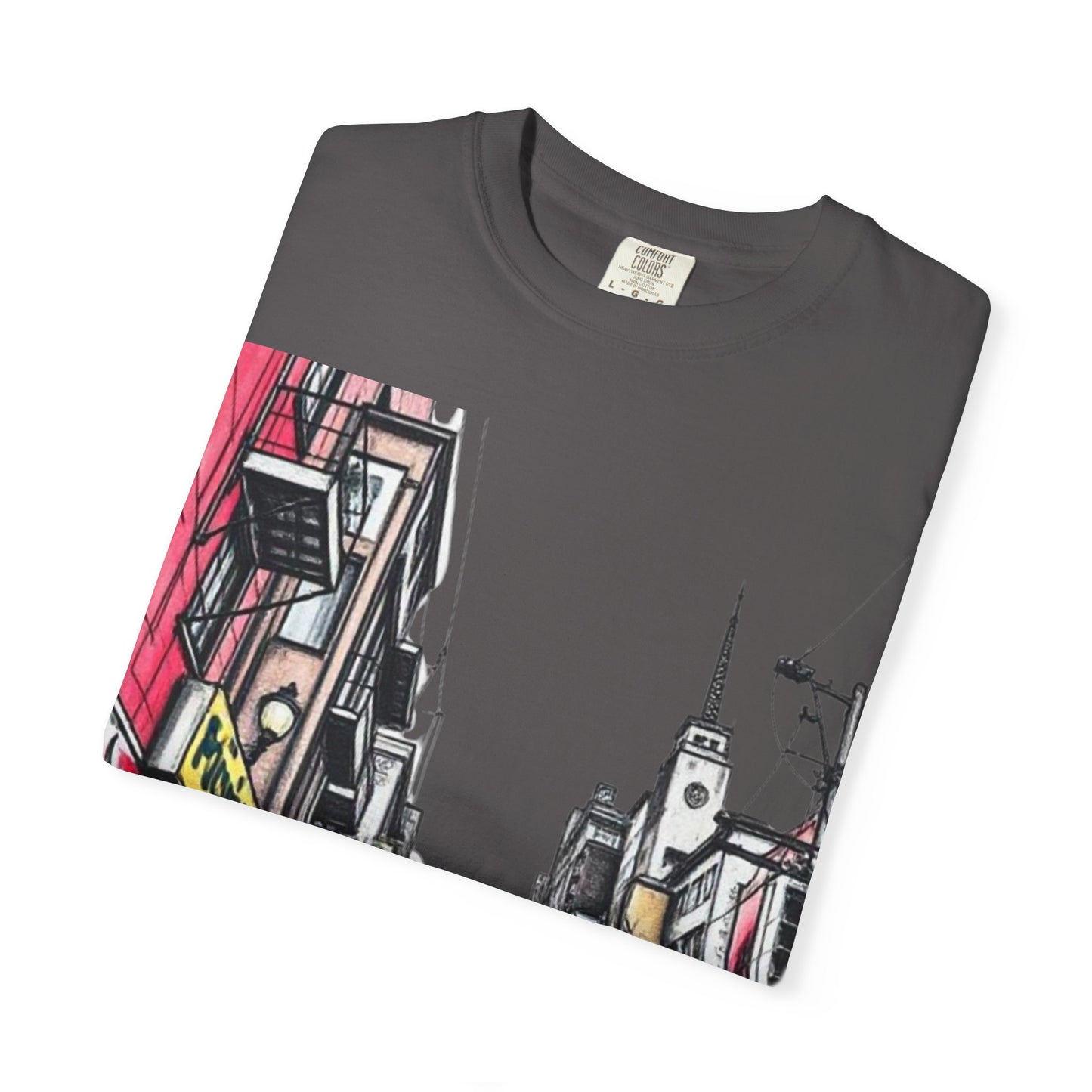Urban Street Art Unisex Garment-Dyed T-Shirt - Perfect for Art Lovers & Casual Wear