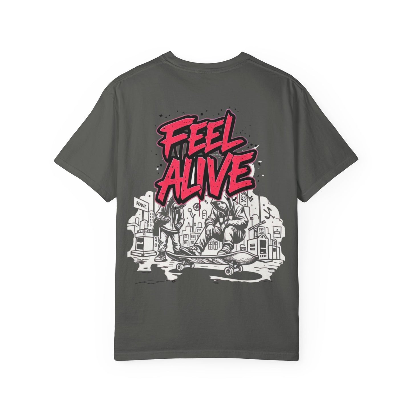 'ALIVE'  Unisex Garment-Dyed T-shirt - 100% cotton - imperatrixies