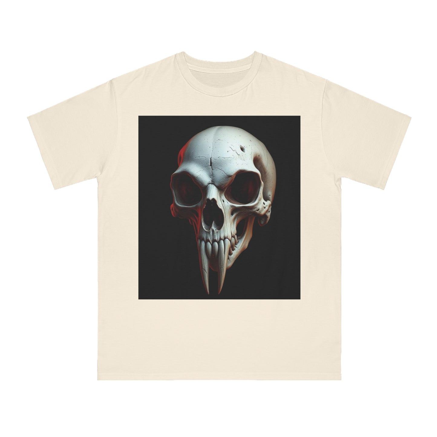 Skull Graphic Unisex T-Shirt, Goth Punk Rock Street Fashion Tee 100% Cotton - Trixies