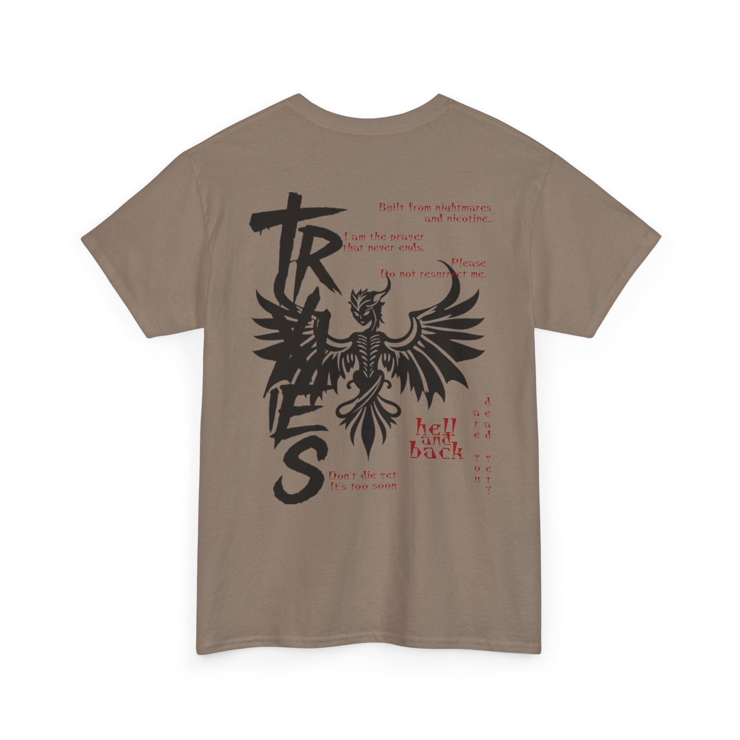 Trippy Mystical Skull Trip Unisex Tee Streetwear Alternative - 100% Cotton - Trixies