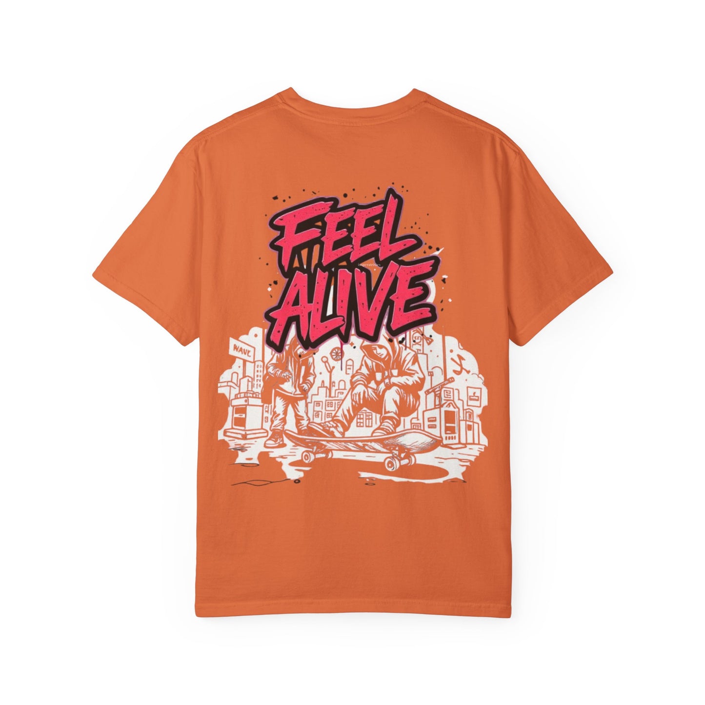 'ALIVE'  Unisex Garment-Dyed T-shirt - 100% cotton - imperatrixies