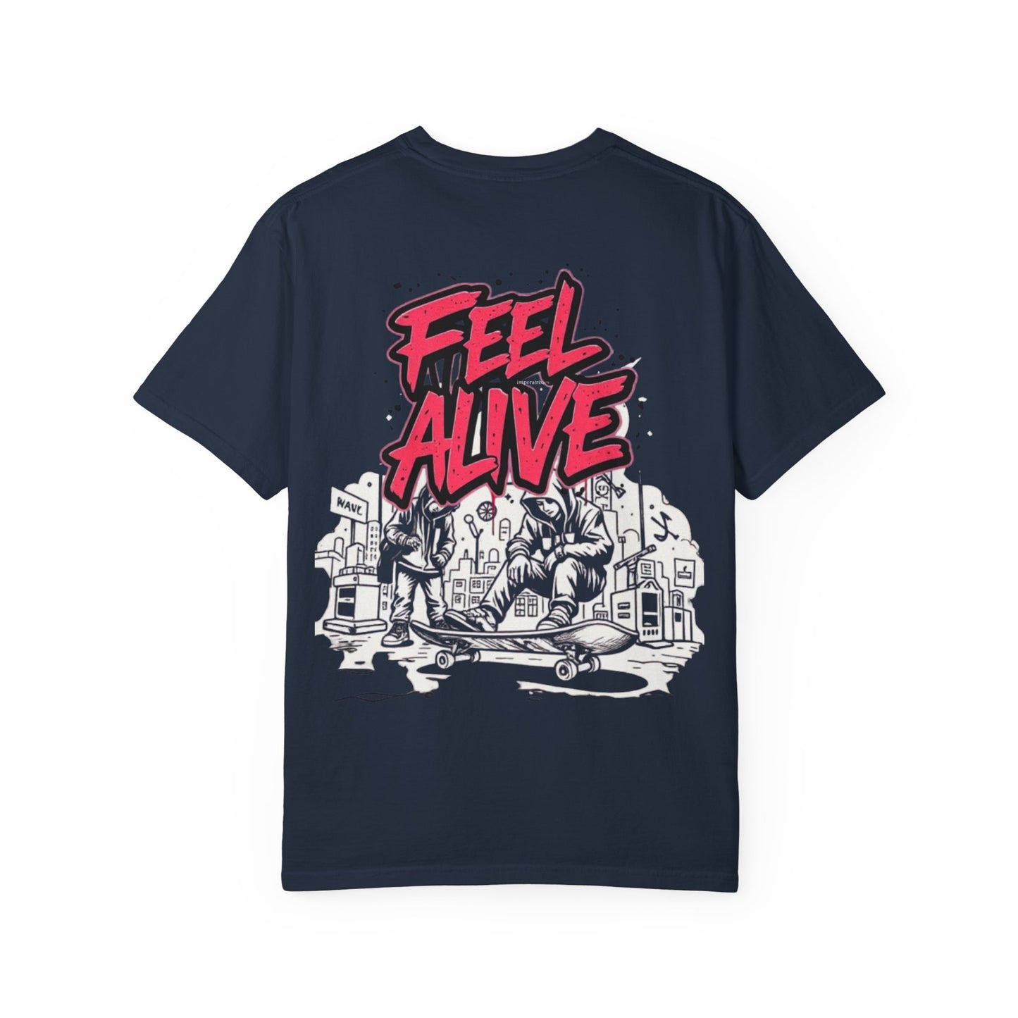 'ALIVE'  Unisex Garment-Dyed T-shirt - 100% cotton - imperatrixies