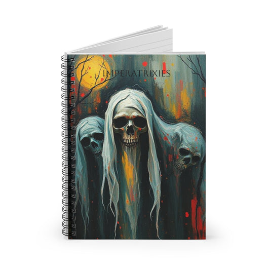 Gothic Spiral Notebook - Imperatrixies Design