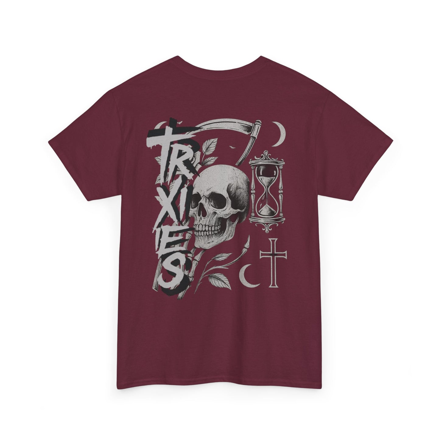 Alternative Goth Skull Tee, Unisex T-Shirt Streetwear 100% Cotton