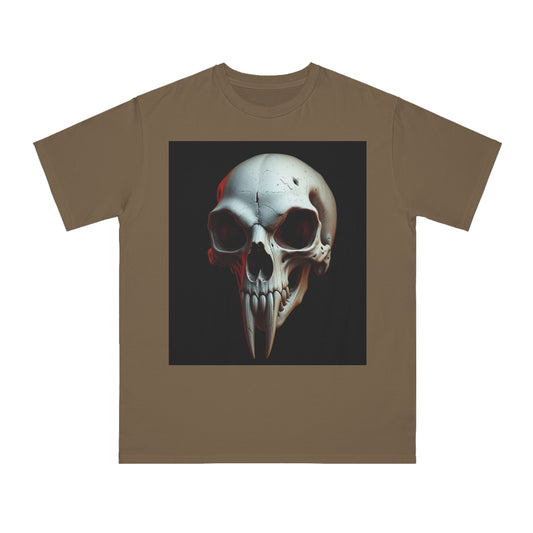 Skull Graphic Unisex T-Shirt, Goth Punk Rock Street Fashion Tee 100% Cotton - Trixies