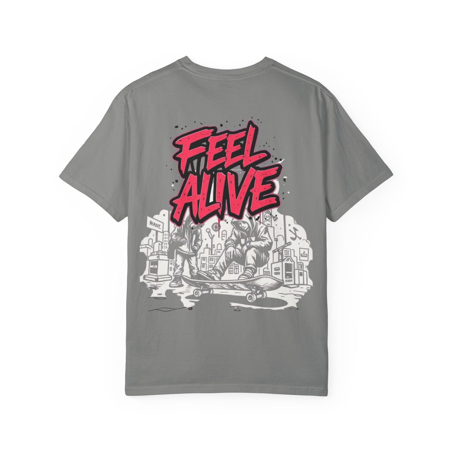 'ALIVE'  Unisex Garment-Dyed T-shirt - 100% cotton - imperatrixies