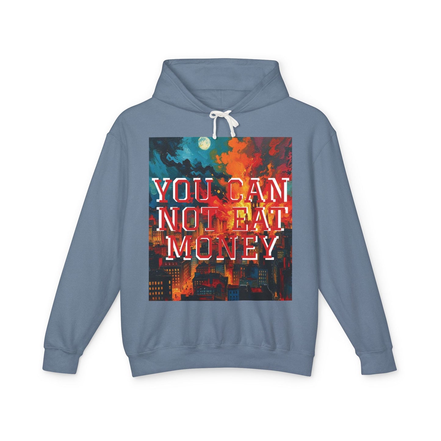 "You Can't Eat Money" Hoodie - Unisex 100% Cotton - imperatrixies