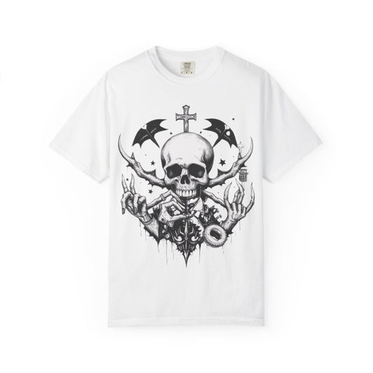 Alt Goth Skull Graphic Unisex T-Shirt - imperatrixies