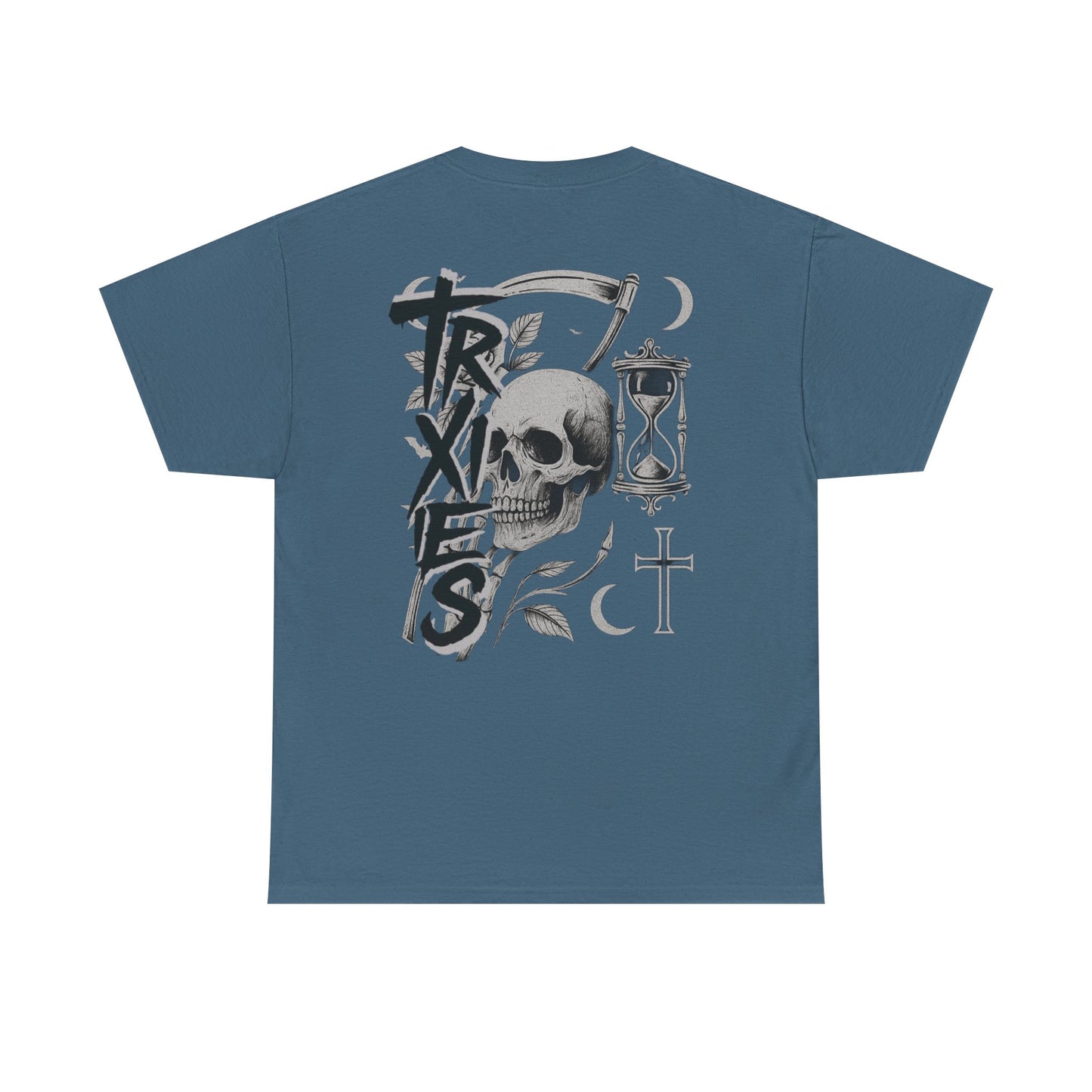 Alternative Goth Skull Tee, Unisex T-Shirt Streetwear 100% Cotton