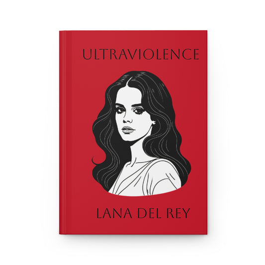Lana Singer Ultraviolence Hardcover Journal - Unique Notebook for Fans, Perfect Gift Idea