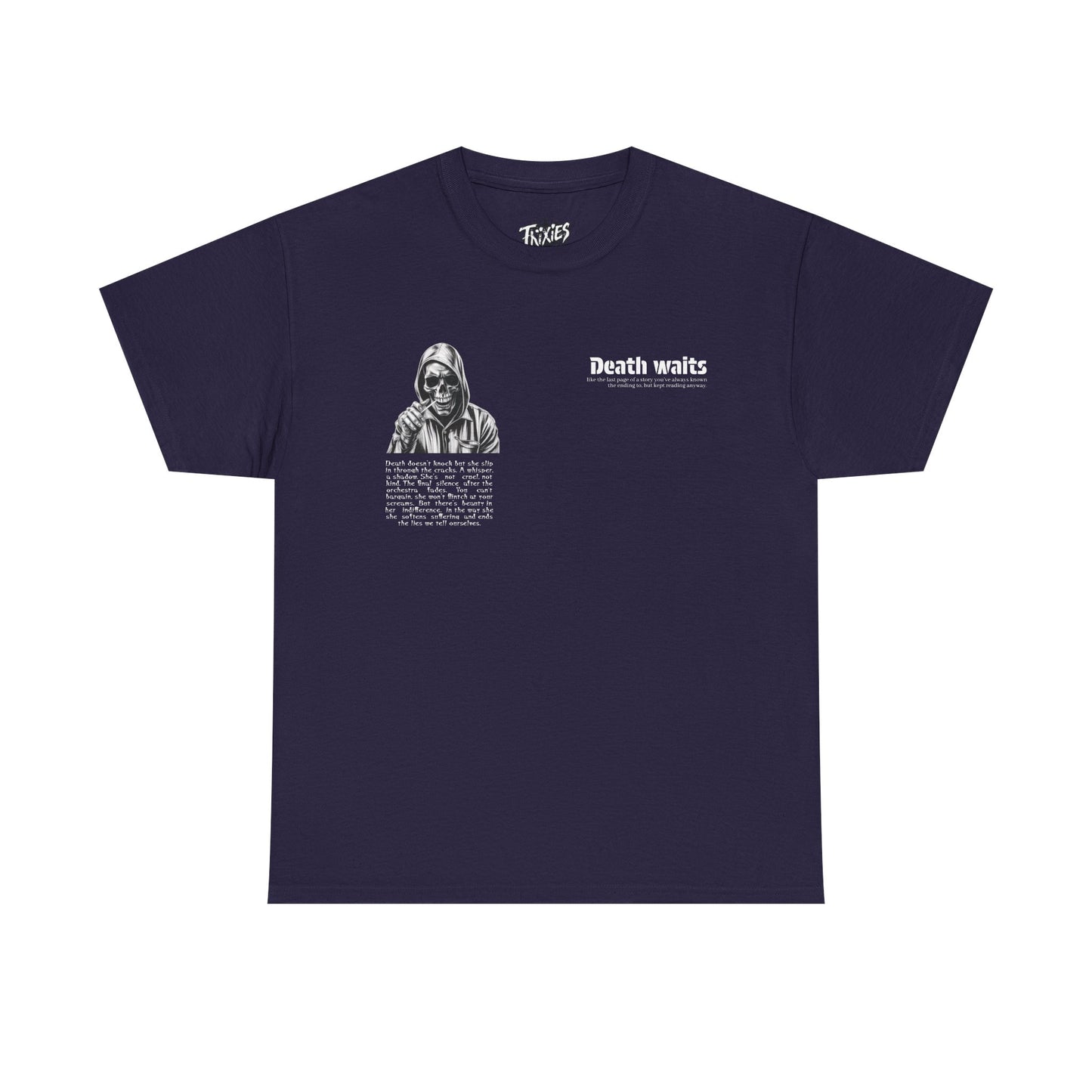 Alternative Goth Skull Tee, Unisex T-Shirt Streetwear 100% Cotton