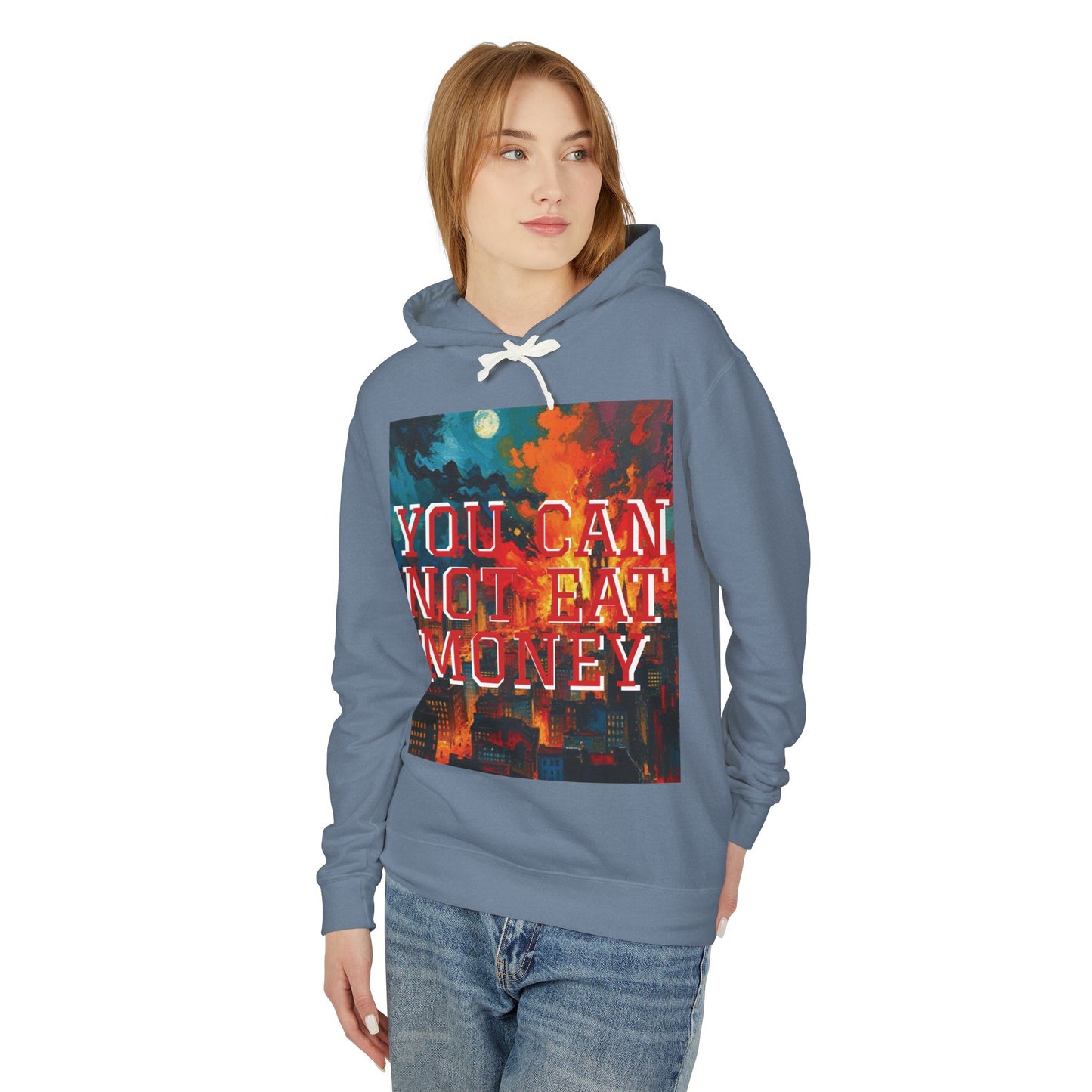 "You Can't Eat Money" Hoodie - Unisex 100% Cotton - imperatrixies