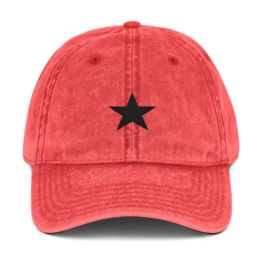 Y2K Gen-Z Vintage Embroidered Star Cap - Casual Retro Adjustable Hat for Everyday Style