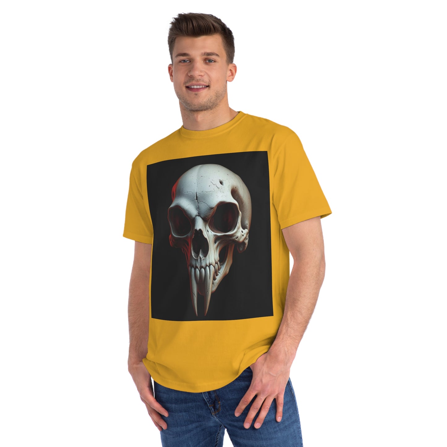 Skull Graphic Unisex T-Shirt, Goth Punk Rock Street Fashion Tee 100% Cotton - Trixies