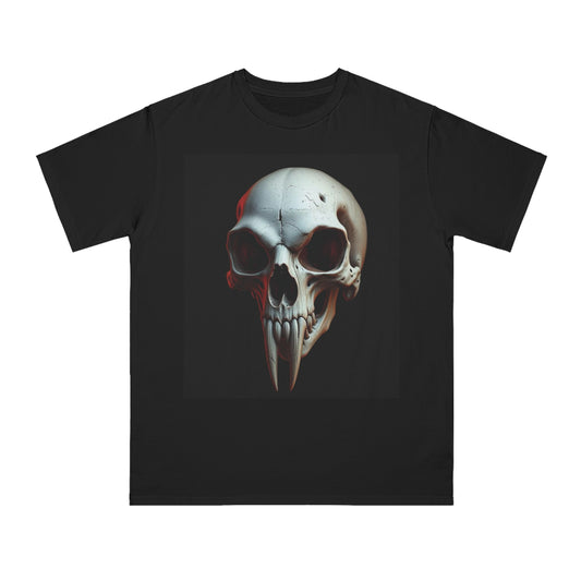 Skull Graphic Unisex T-Shirt, Goth Punk Rock Street Fashion Tee 100% Cotton - Trixies