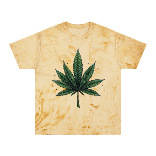 Color Blast Weed Marijuana T-Shirt Get High - 100% Cotton - Trixies