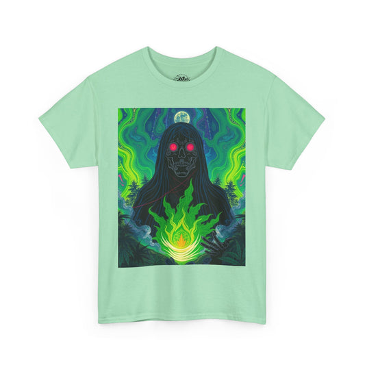 Trippy Mystical Skull Trip Unisex Tee Streetwear Alternative - 100% Cotton - Trixies