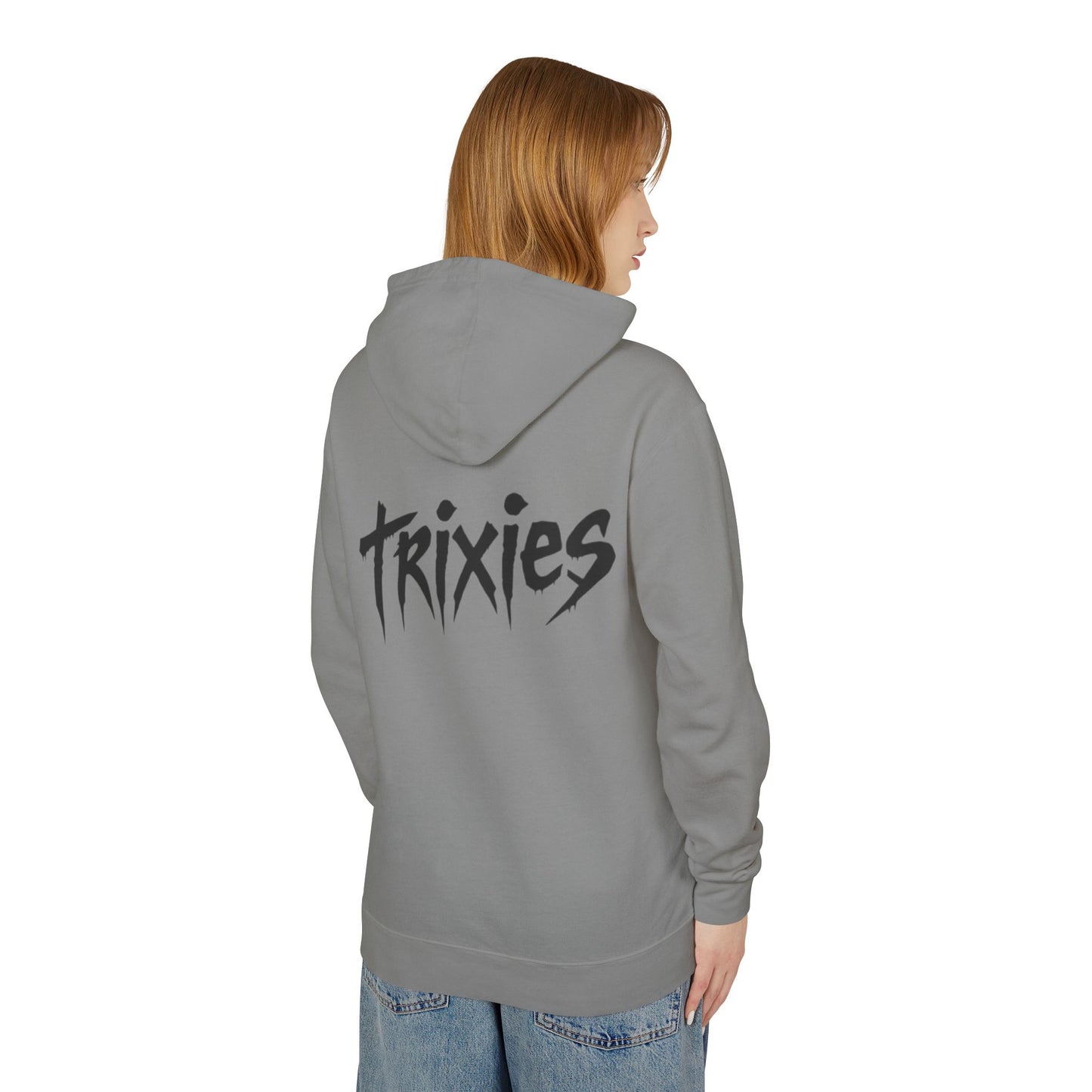 Urban Art Unisex Lightweight Hooded Sweatshirt - 'Trixies'