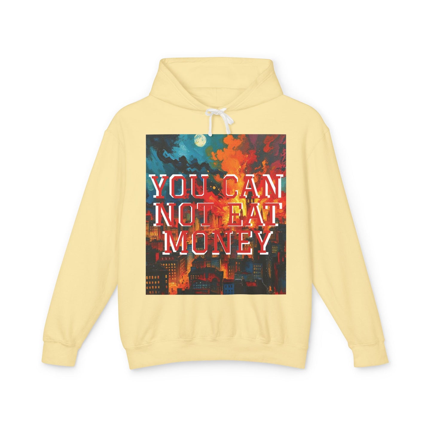 "You Can't Eat Money" Hoodie - Unisex 100% Cotton - imperatrixies