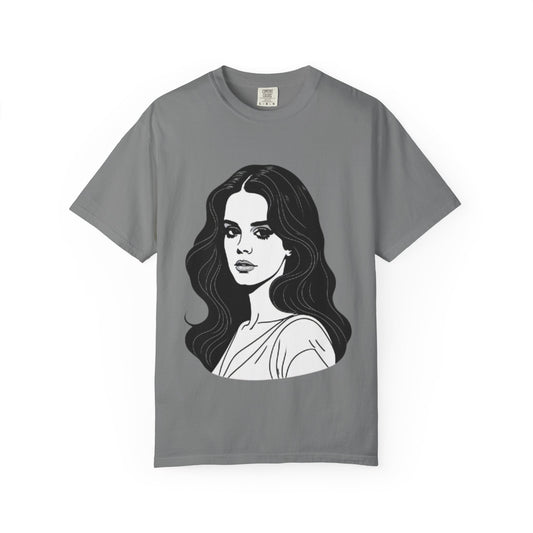 "LANA" Art Singer Music Unisex T-Shirt 100% Cotton - imperatrixies