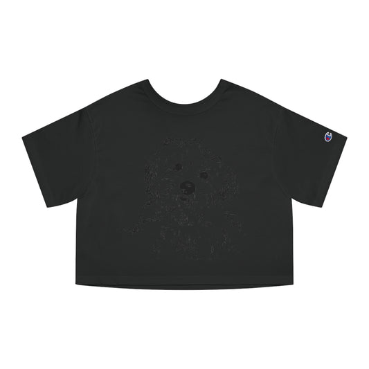 Cropped Dog Lover "Boo" T-Shirt - Champion Heritage Style