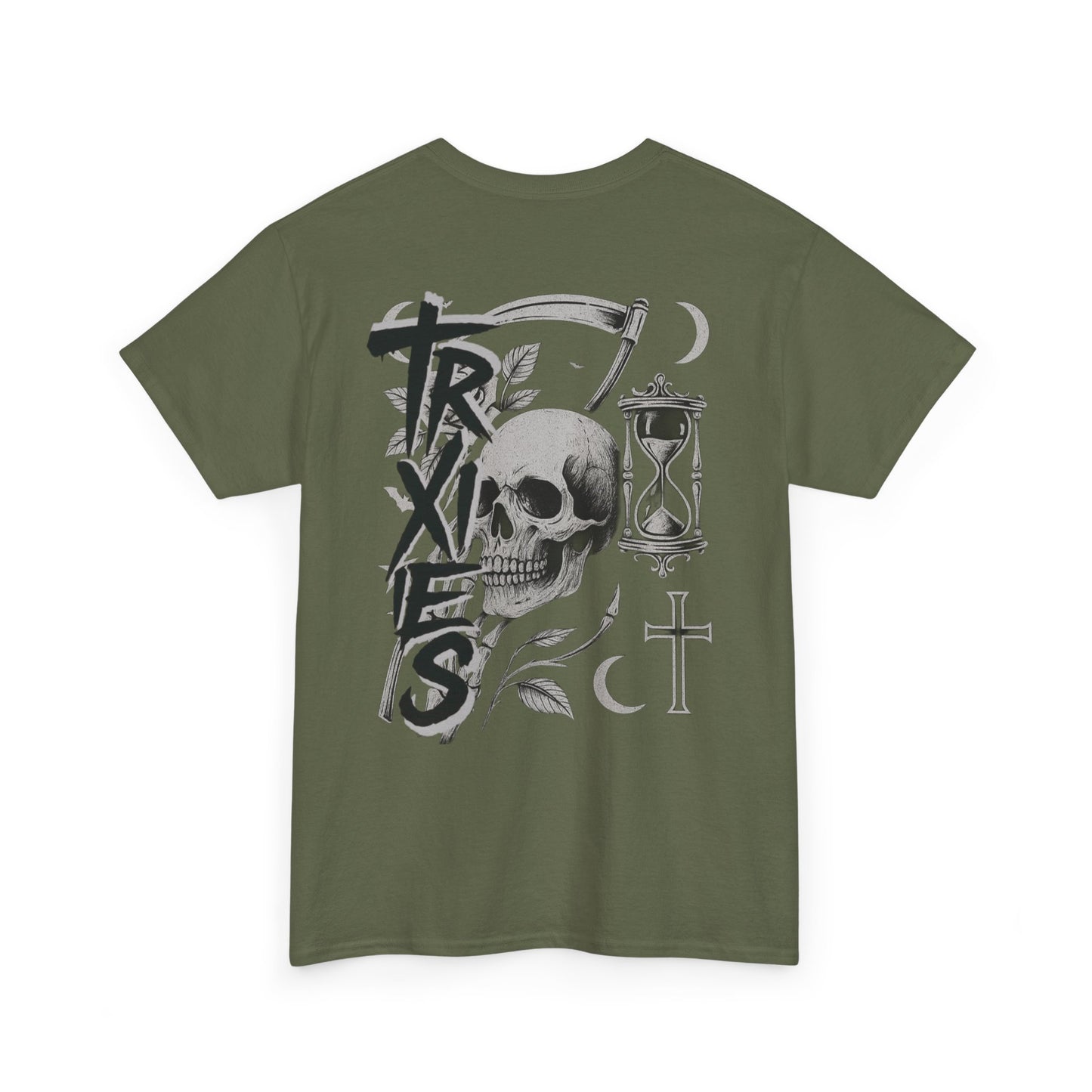 Alternative Goth Skull Tee, Unisex T-Shirt Streetwear 100% Cotton