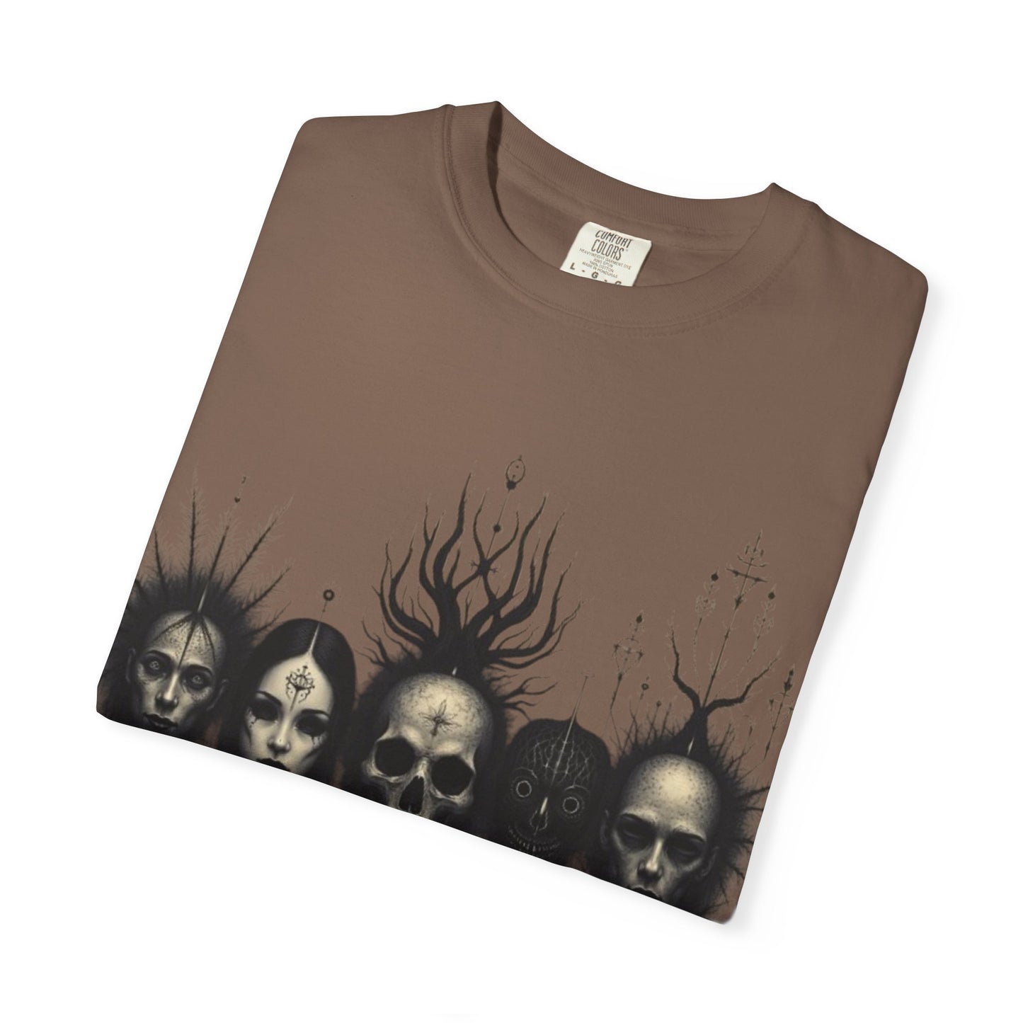 "Death Waits" T-shirt Goth Alt-Emo 100% Cotton - Imperatrixies