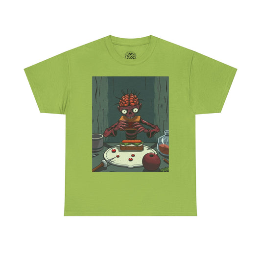 Gothic BRAINEATER Tee 100% cotton streetwear - Trixies
