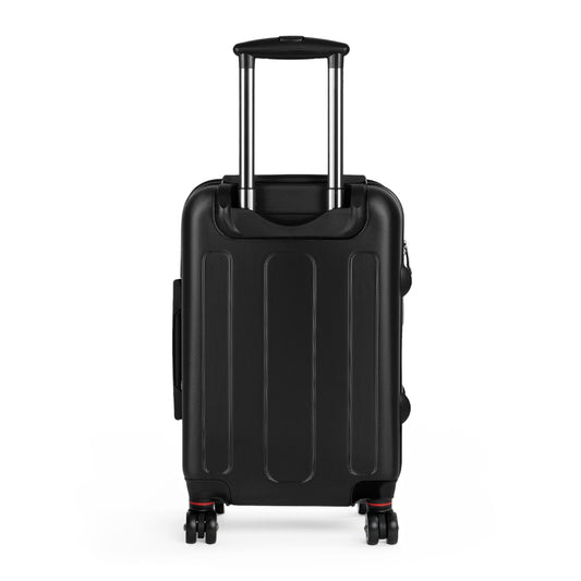 Cute Trendy Adventure-Themed Carry-On Suitcase with Scenic Design