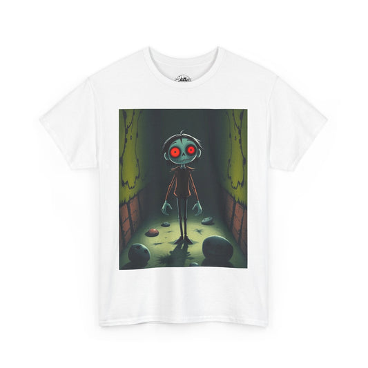 HELL Unisex Heavy Cotton Tee - Streetwear Alt Y2k T-shirt 100% Cotton - Trixies