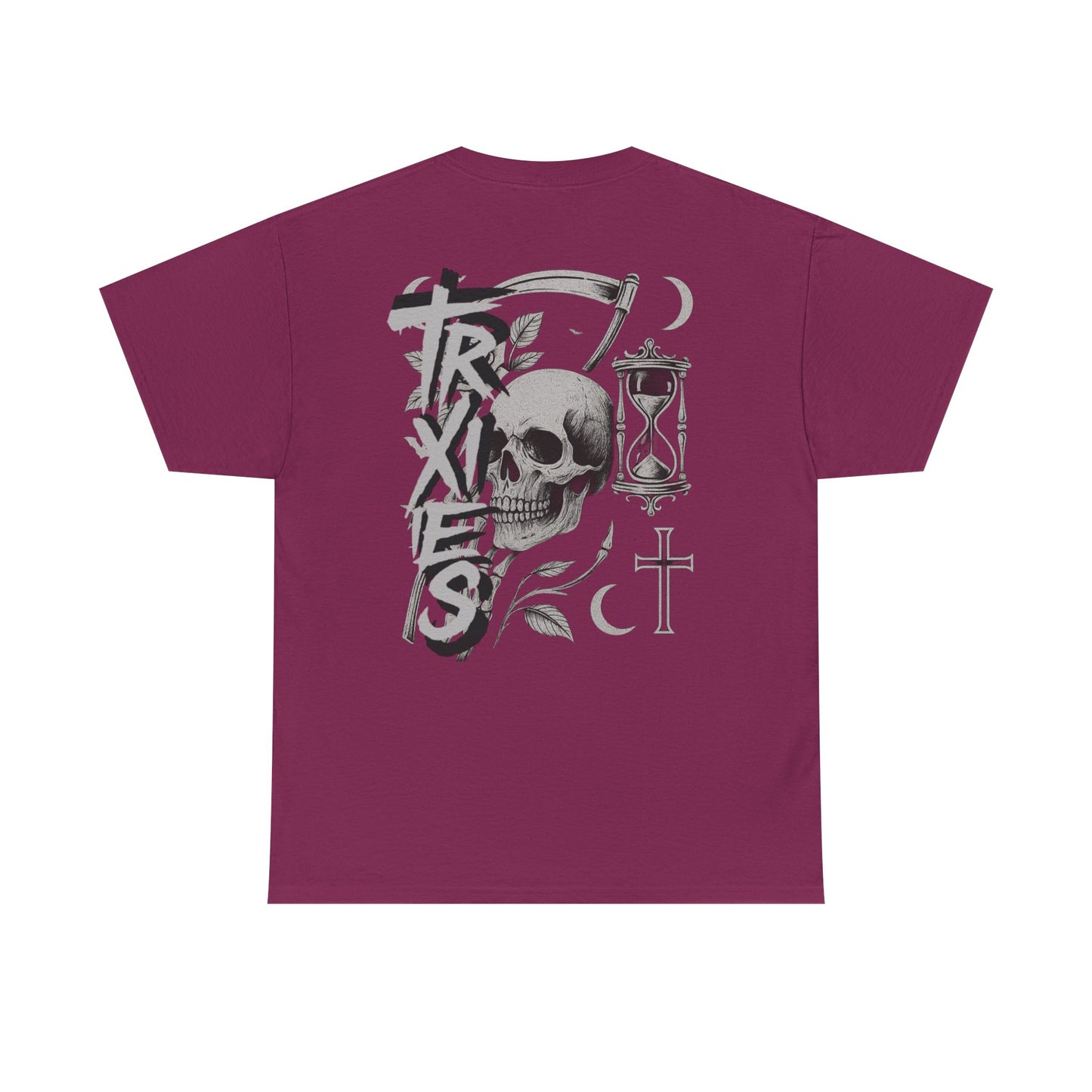 Alternative Goth Skull Tee, Unisex T-Shirt Streetwear 100% Cotton