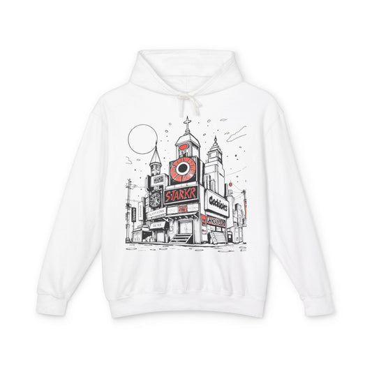 Urban Art Unisex Lightweight Hooded Sweatshirt - 'Trixies'