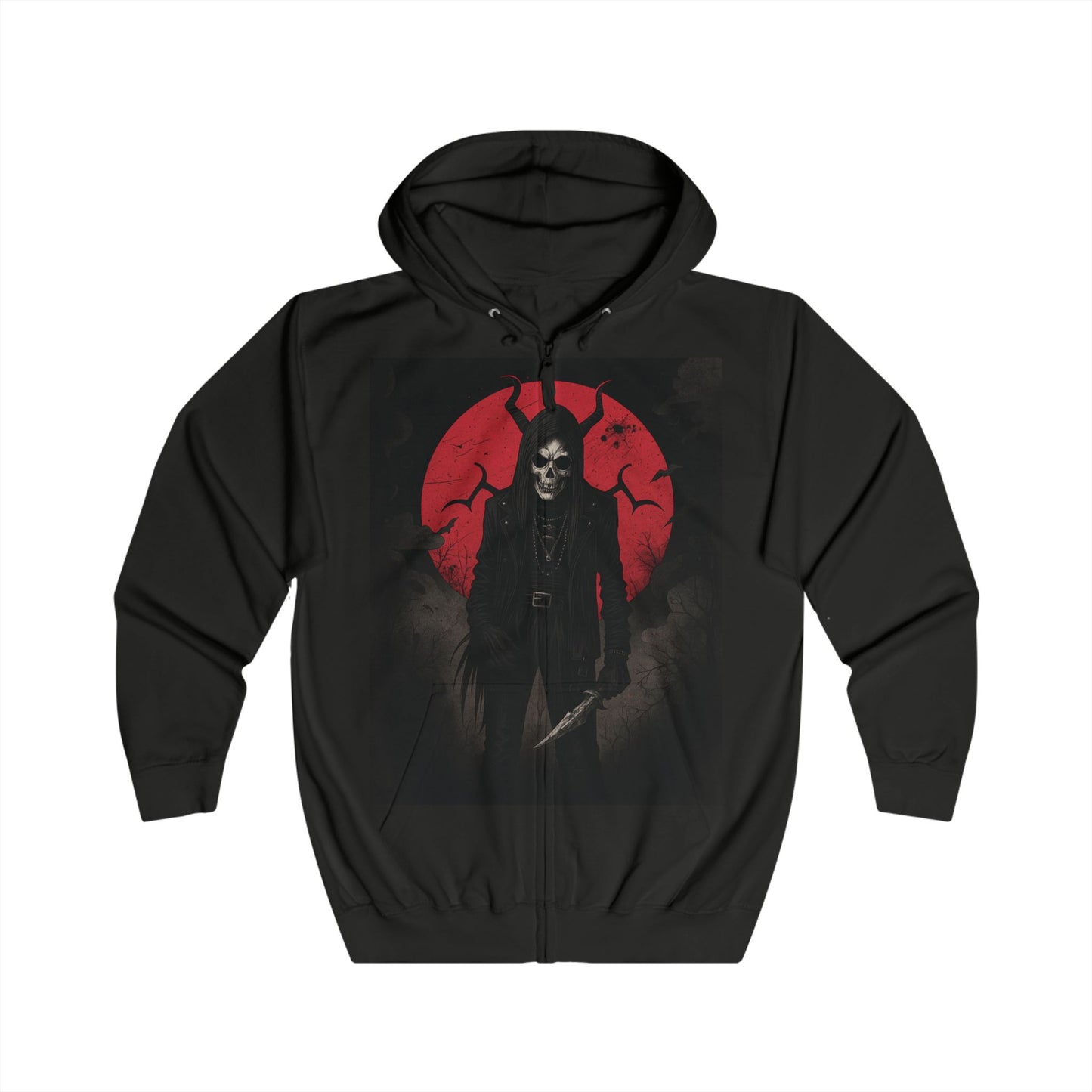 Alternative Y2k Goth Hoodie - Trixies Unisex Zip