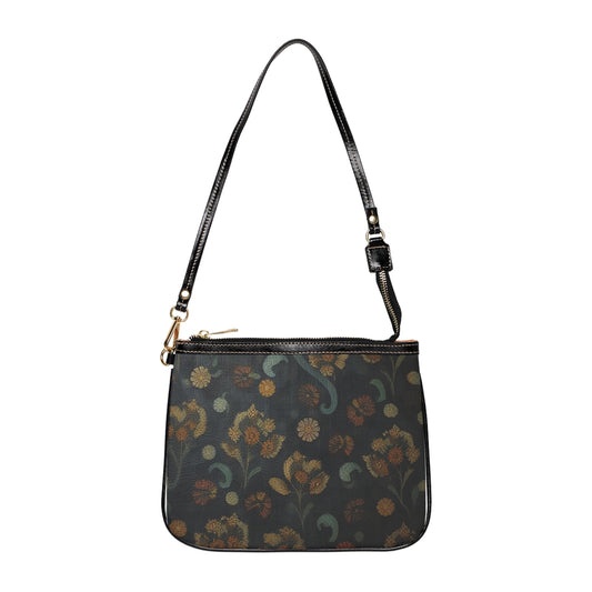 Cute Cottage Vintage Floral Small Shoulder Bag - Elegant Everyday Carry