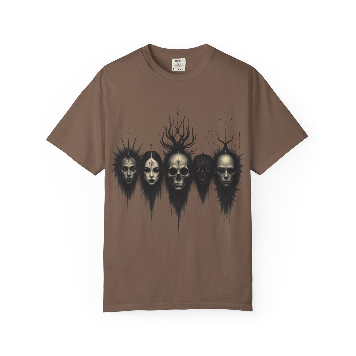 "Death Waits" T-shirt Goth Alt-Emo 100% Cotton - Imperatrixies